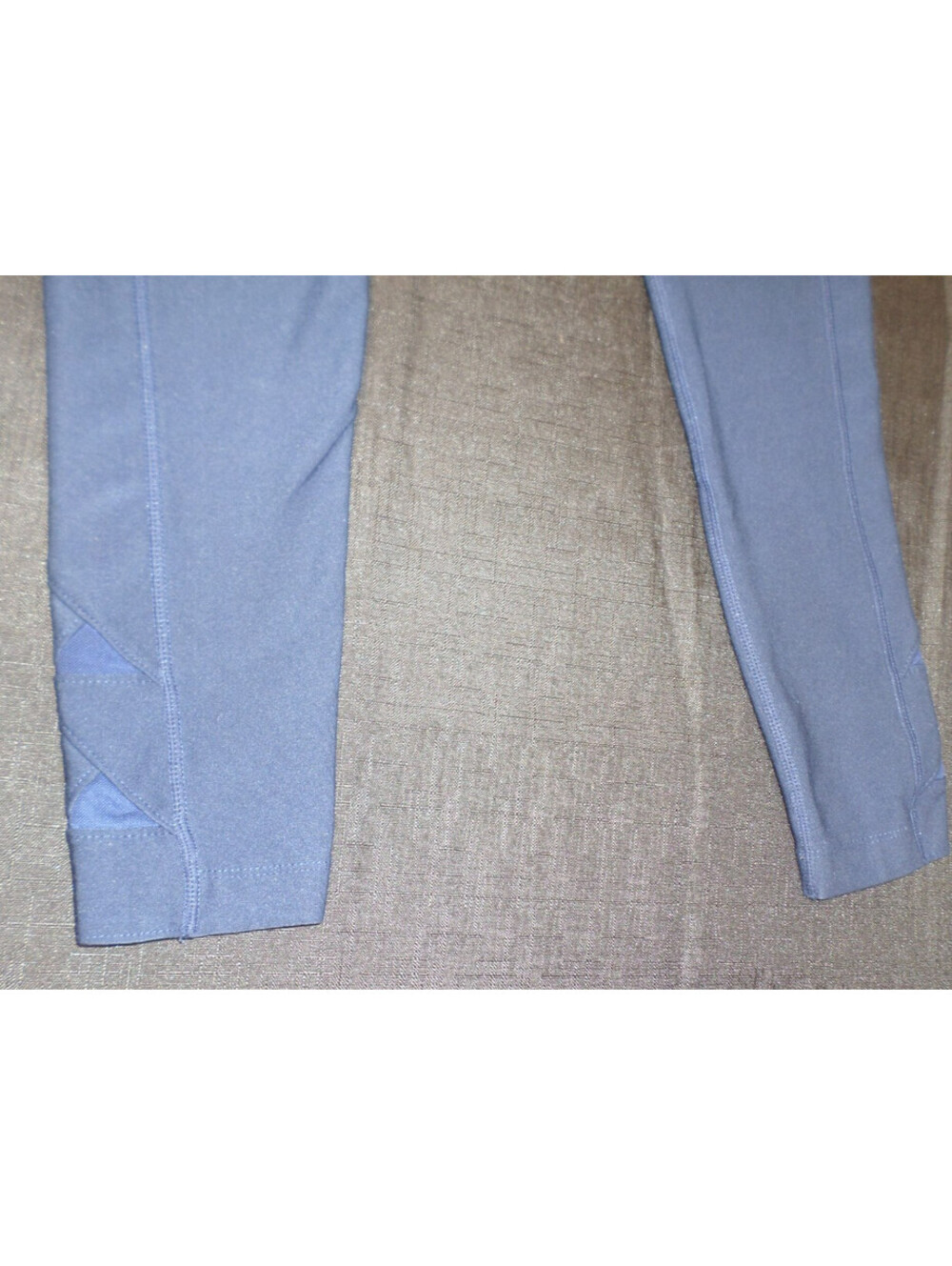 EUC DESIGNER MONDETTA PERFORMANCE LUXURY POLY BLEND BLUE LEGGINGS WOMEN'S SMALL - Picture 6 of 16